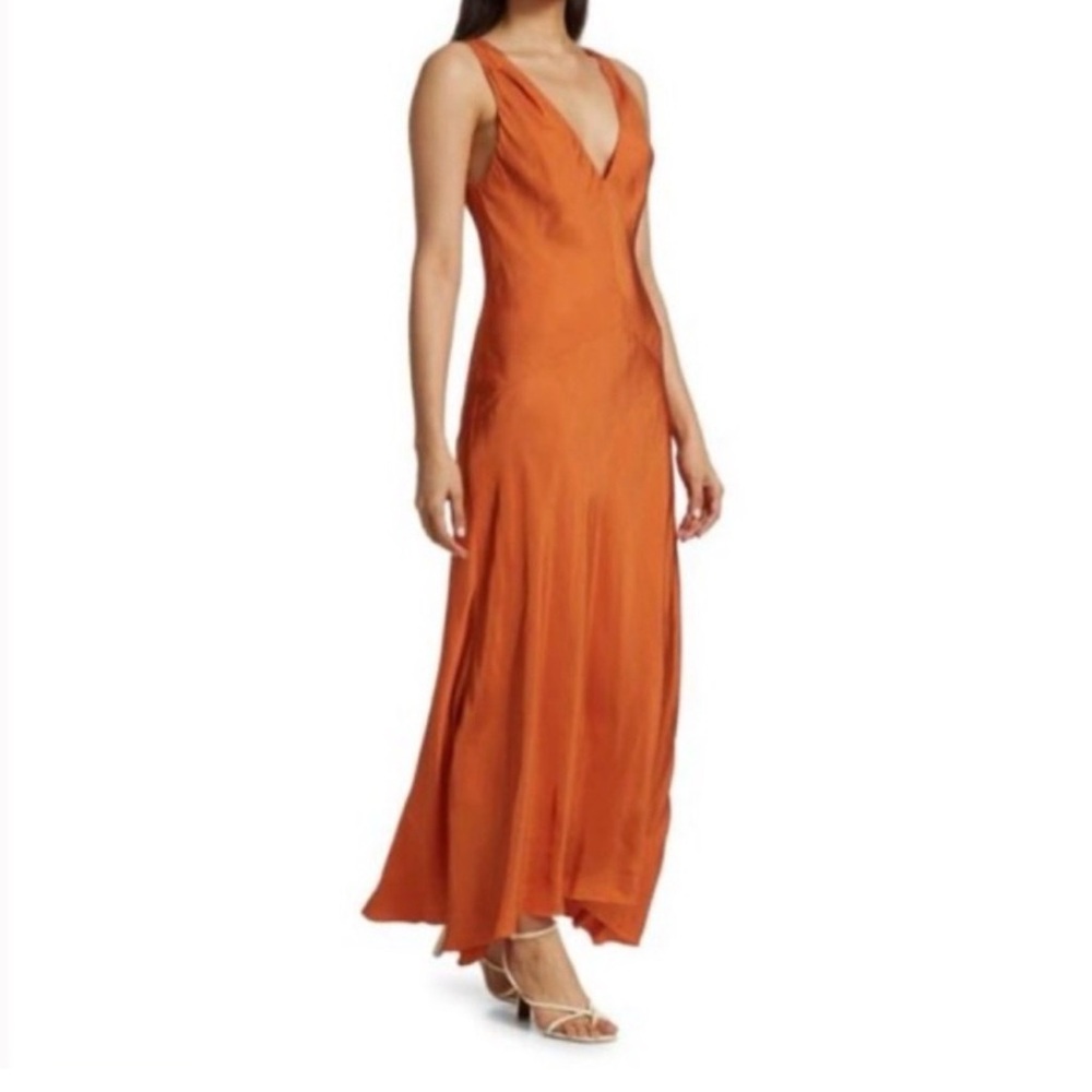Frame Savannah Orange Dress
